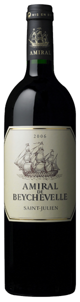 Amiral de Beychevelle 2006 - second vin de Chateau Beychevelle - Saint-Julien